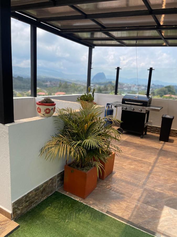 Ferienwohnung Apartamento De Lujo Guatapé Exterior foto